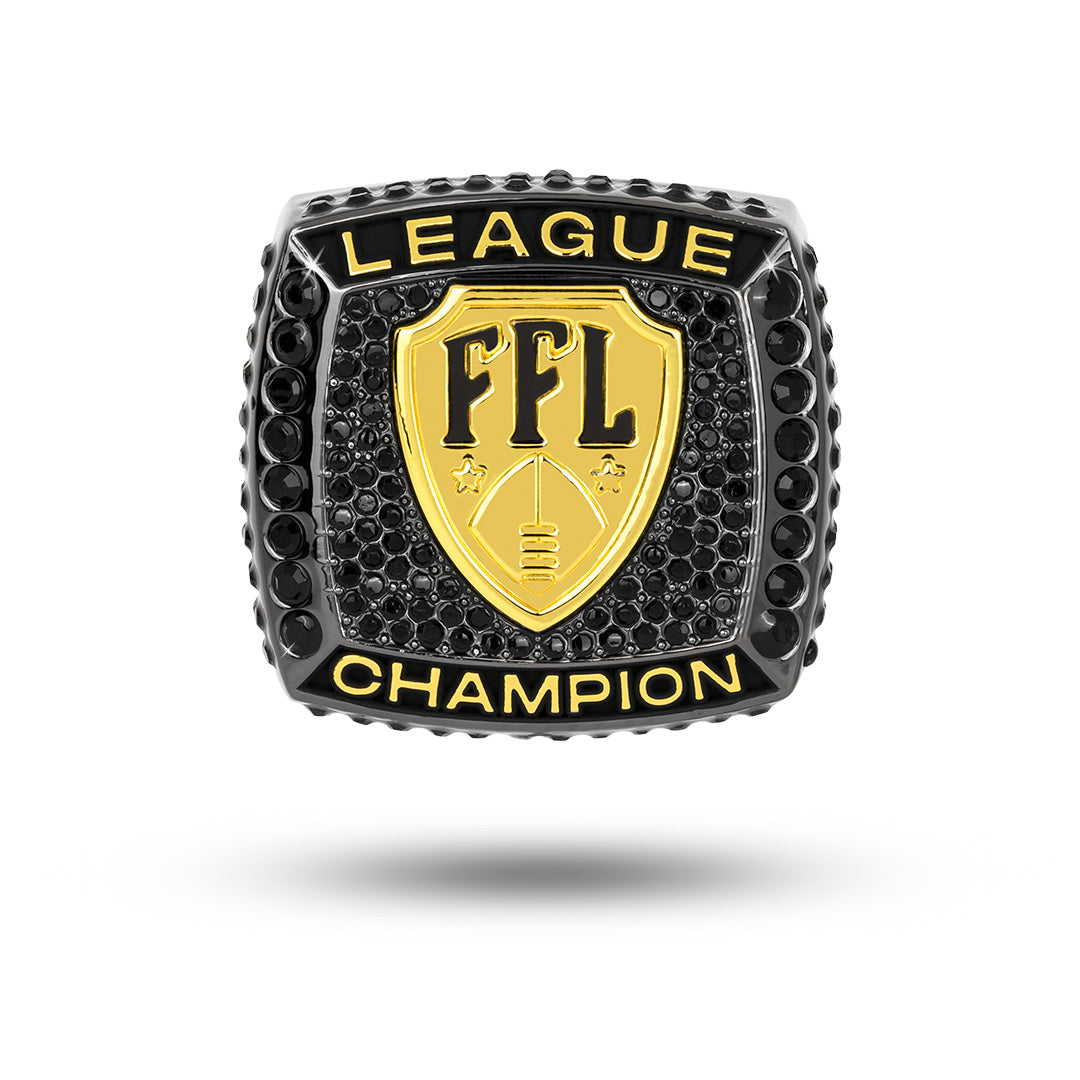 FFL Stunna Ring - Black/Gold