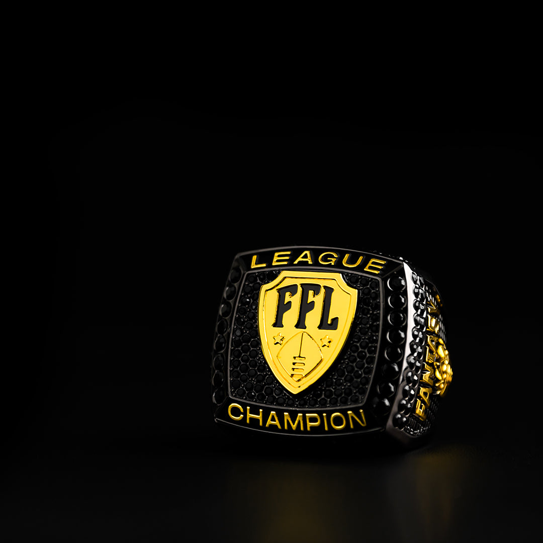 FFL Stunna Ring - Black/Gold