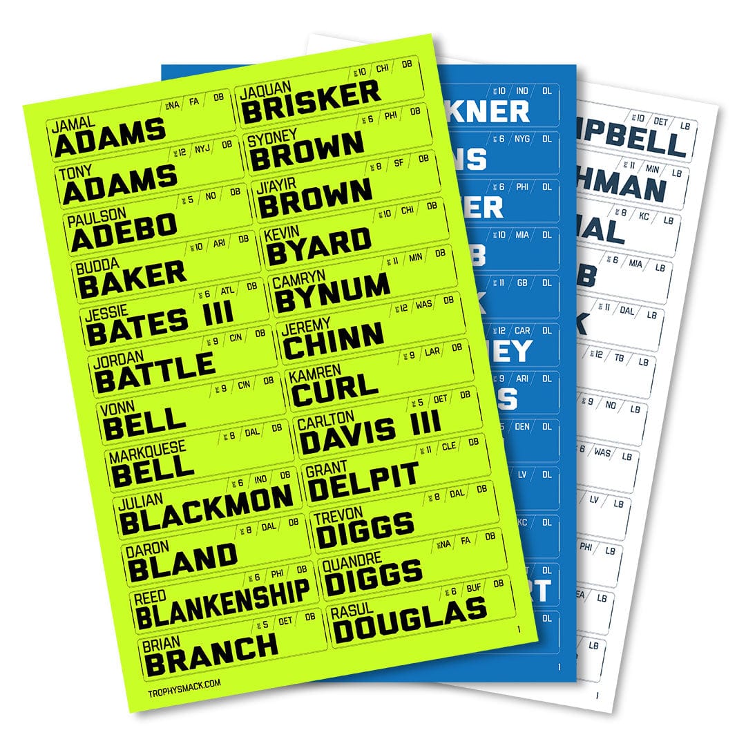 TrophySmack 2024 IDP Sticker Pack