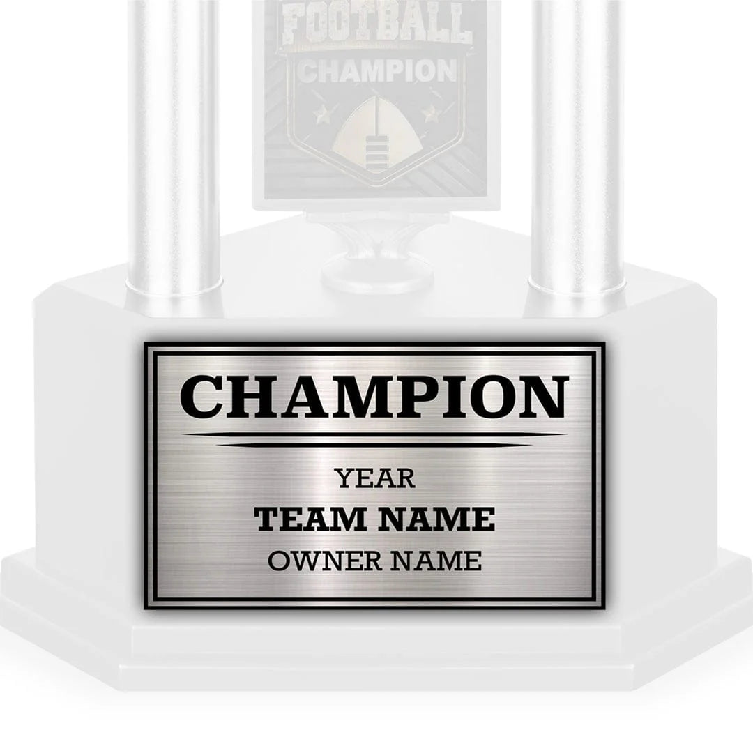 3 Column Single Winner League Plate