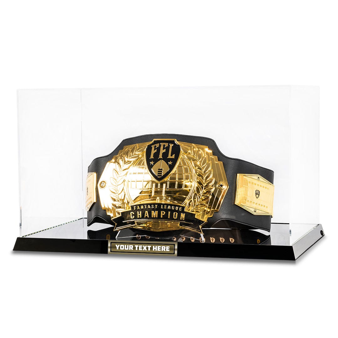 "Design Your Own" Championship Belt Acrylic Display Case