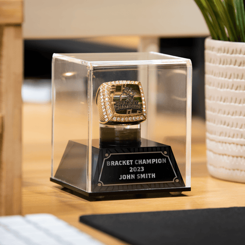 "Design Your Own" Championship Ring Display Case