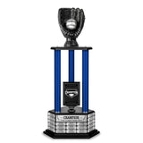26-36” Black Baseball Trophy