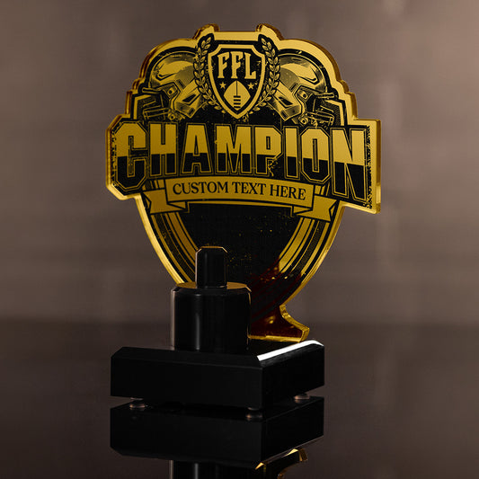 7" Fantasy Football Championship Ring Display