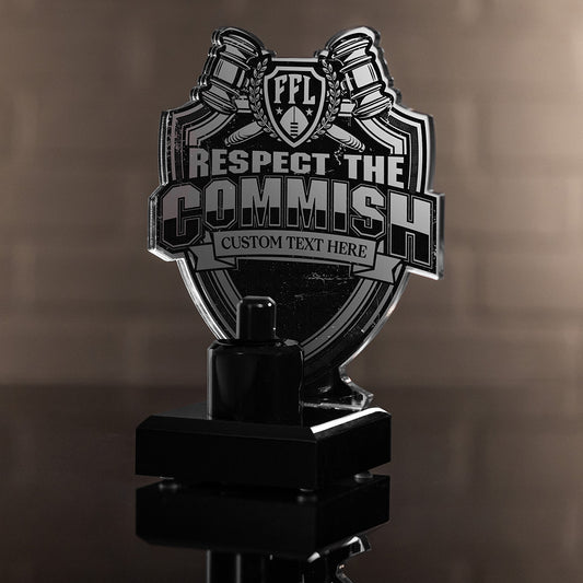 7" Commish Championship Ring Display