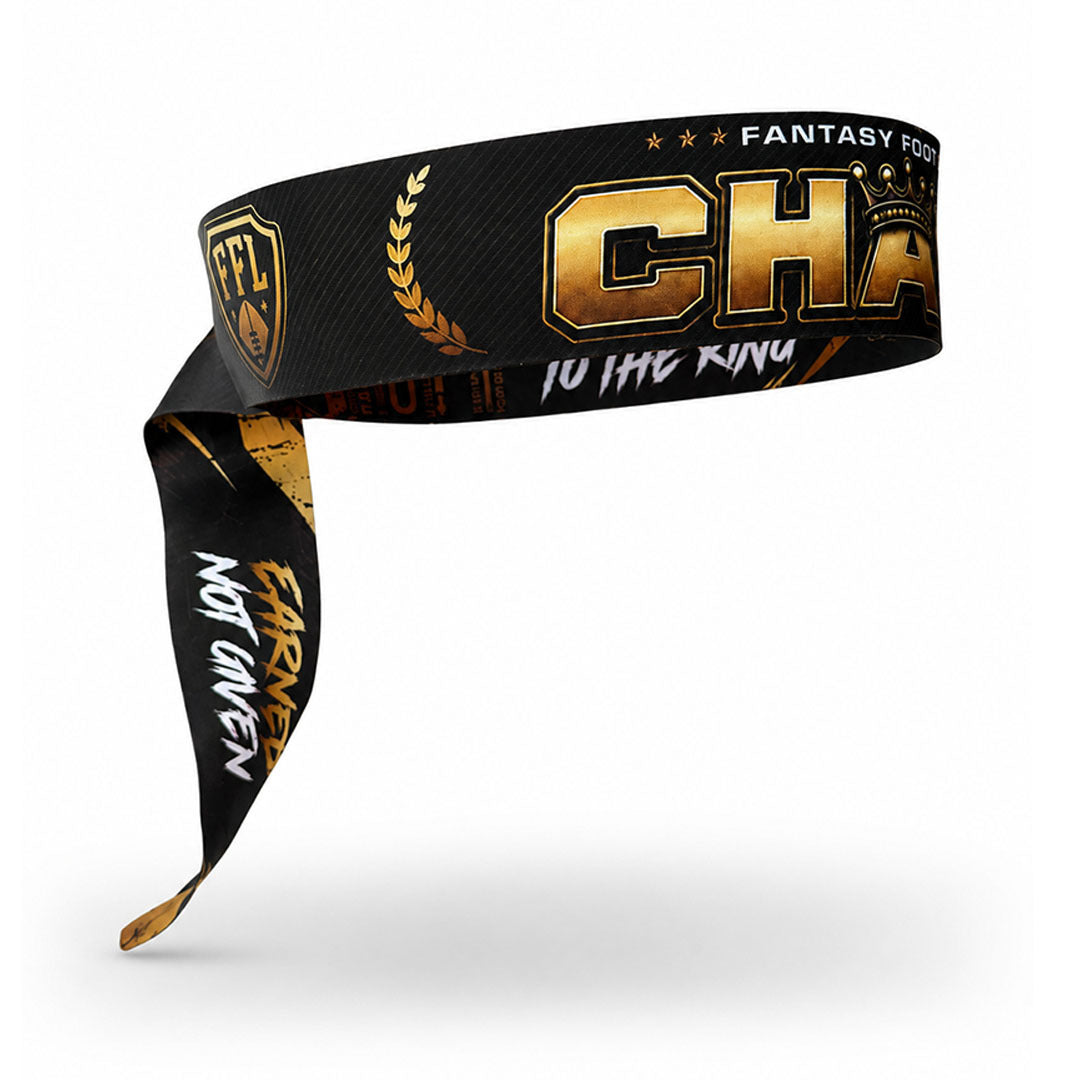 Fantasy Football Champion Headband/RallyWave Flag