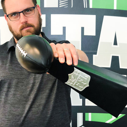 16" XL Fantasy Football Trophy - Black