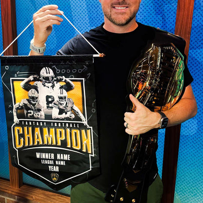 Fantasy Football Champion Custom Banner