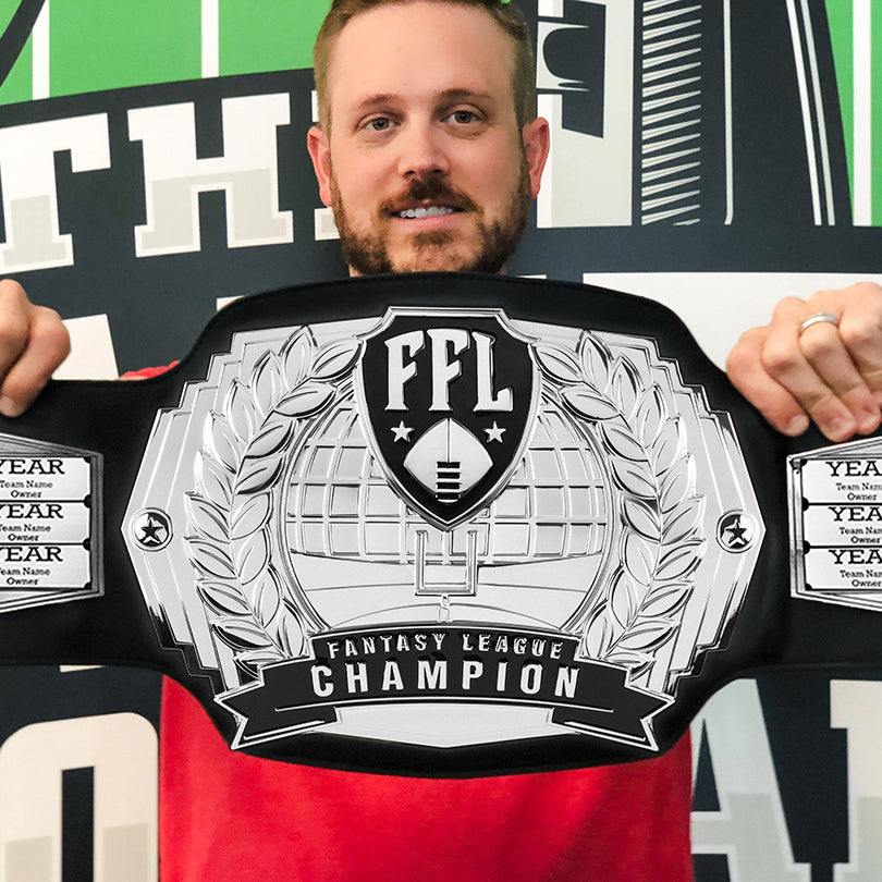 Fantasy Football Championship Belt - Silver