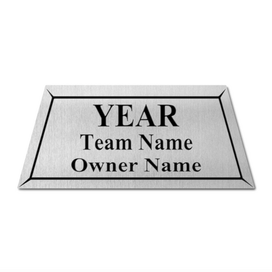 Ring Case Free Engraved Plate