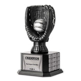 15" Perpetual Fantasy Baseball Trophy – Black