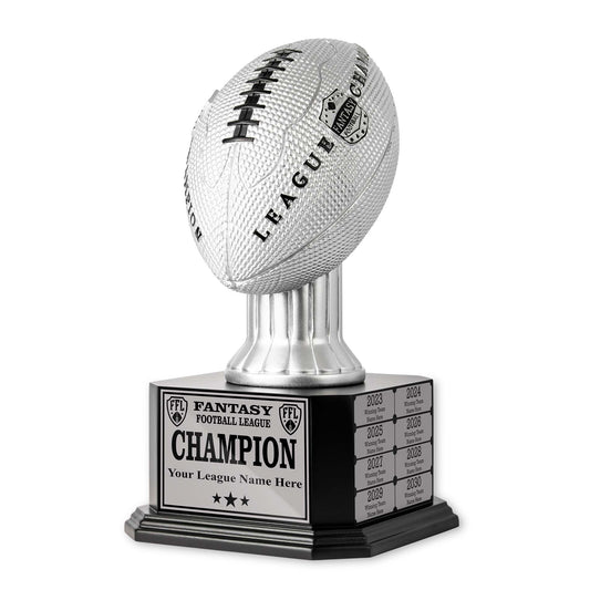 15" Fantasy Football Trophy– Silver