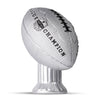 Vivid Football Trophy Silver Topper