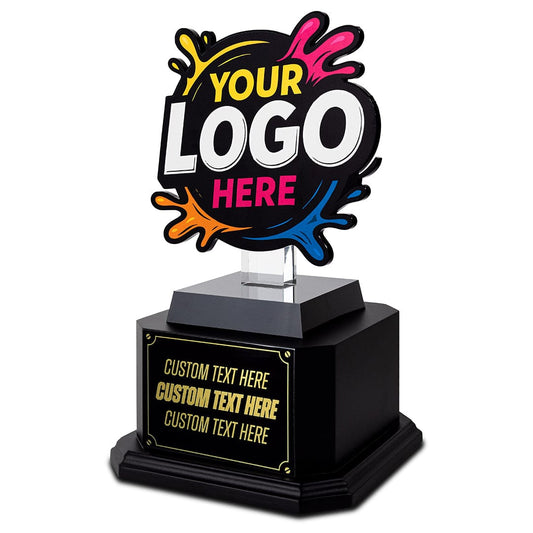 TrophySmack 13" Ultimate Custom Logo Trophy