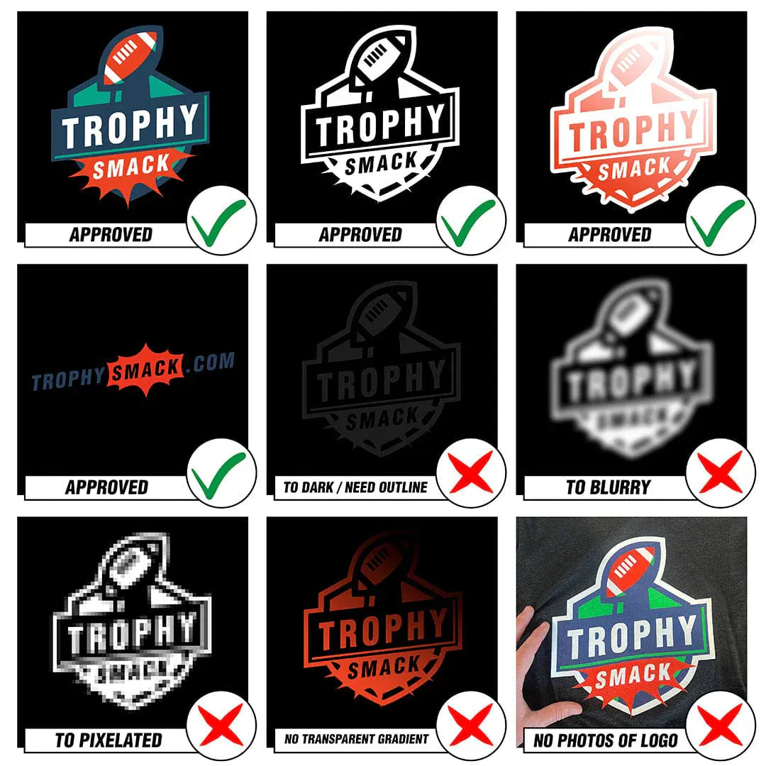 TrophySmack 13" Ultimate Custom Logo Trophy