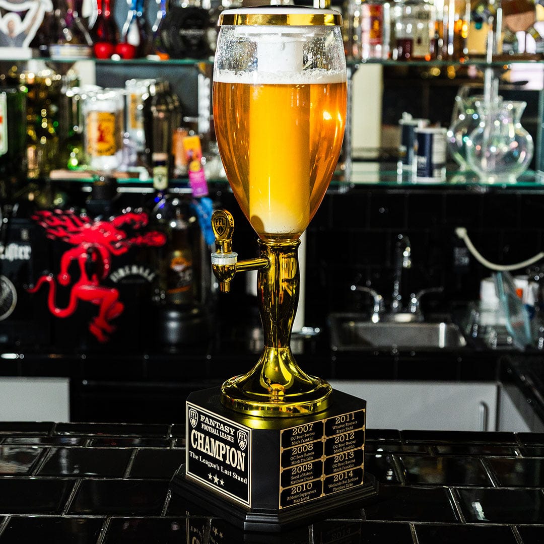 TrophySmack 22" Spout Cup Square Base Trophy