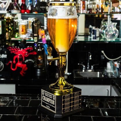 TrophySmack 22" Spout Cup Square Base Trophy