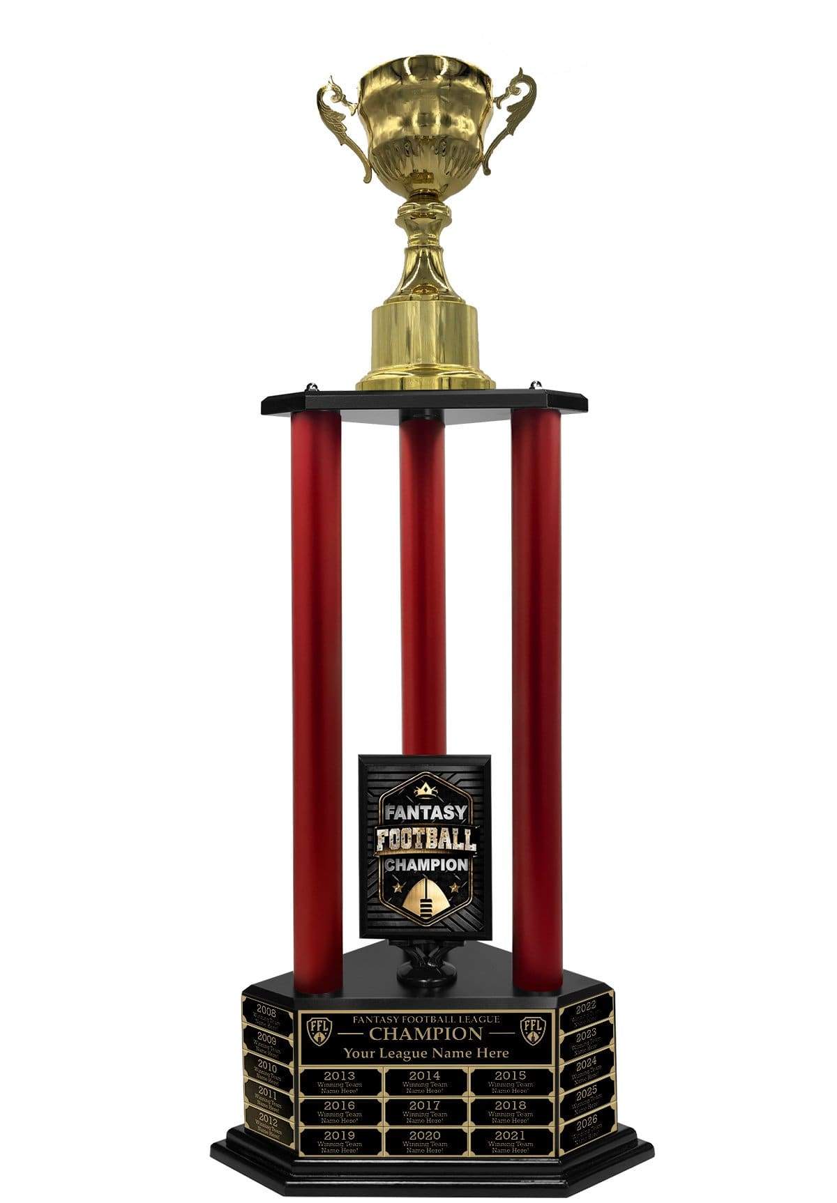 26-56” Fantasy Football Gold Cup Trophy - TrophySmack! – Fantasy
