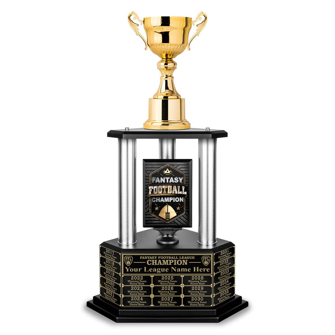 26-56” Fantasy Football Gold Cup Trophy - TrophySmack! – Fantasy