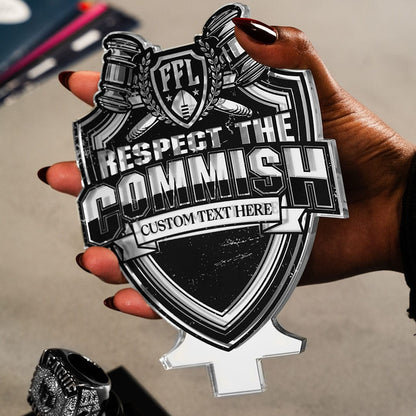 TrophySmack 7" Commish Championship Display Bundle