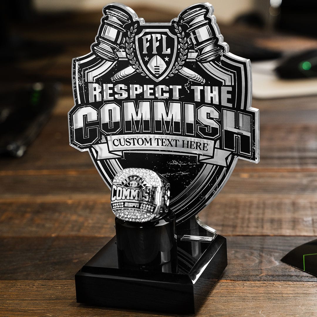 TrophySmack 7" Commish Championship Display Bundle