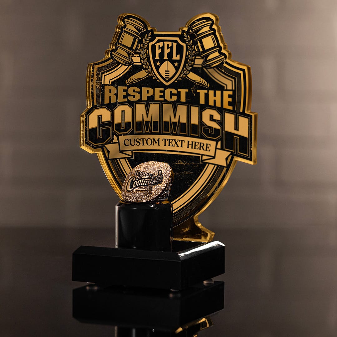 TrophySmack 7" Commish Championship Display Bundle