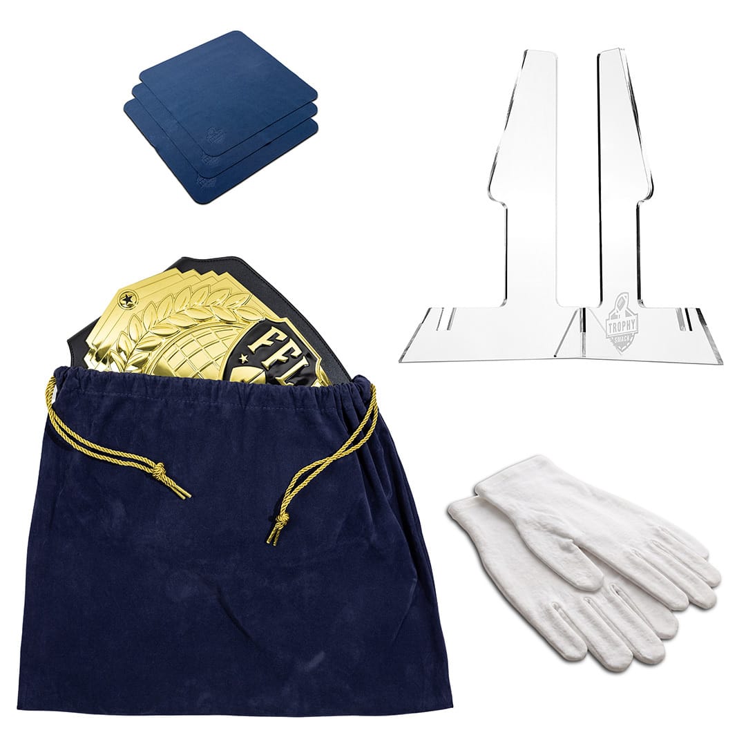 TrophySmack Championship Belt Presentation Kit