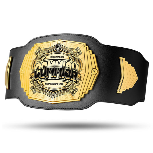 TrophySmack Commish 2lb Fantasy Football Custom Championship Belt