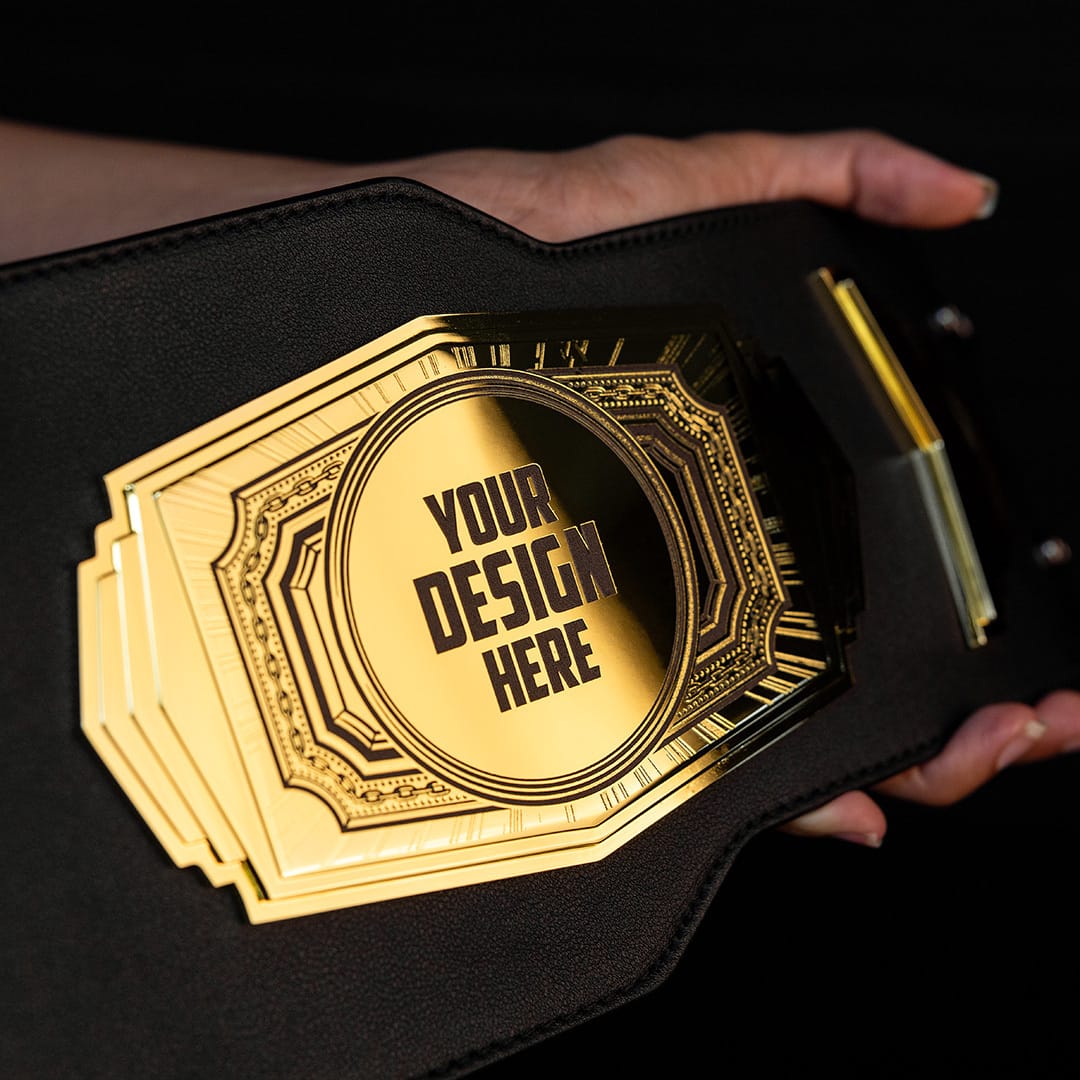 TrophySmack Commish 6lb Fantasy Football Custom Championship Belt