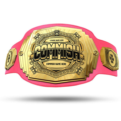 TrophySmack Commish 6lb Fantasy Football Custom Championship Belt