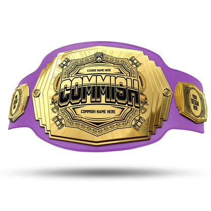 TrophySmack Commish 6lb Fantasy Football Custom Championship Belt