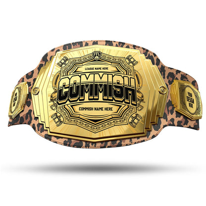 TrophySmack Commish 6lb Fantasy Football Custom Championship Belt