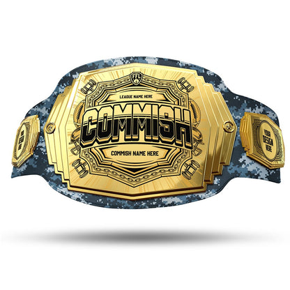 TrophySmack Commish 6lb Fantasy Football Custom Championship Belt