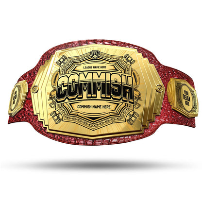 TrophySmack Commish 6lb Fantasy Football Custom Championship Belt