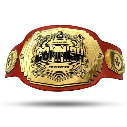 TrophySmack Commish 6lb Fantasy Football Custom Championship Belt