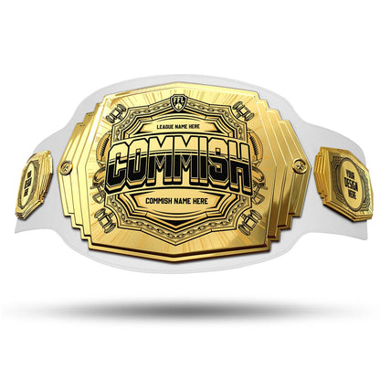 TrophySmack Commish 6lb Fantasy Football Custom Championship Belt