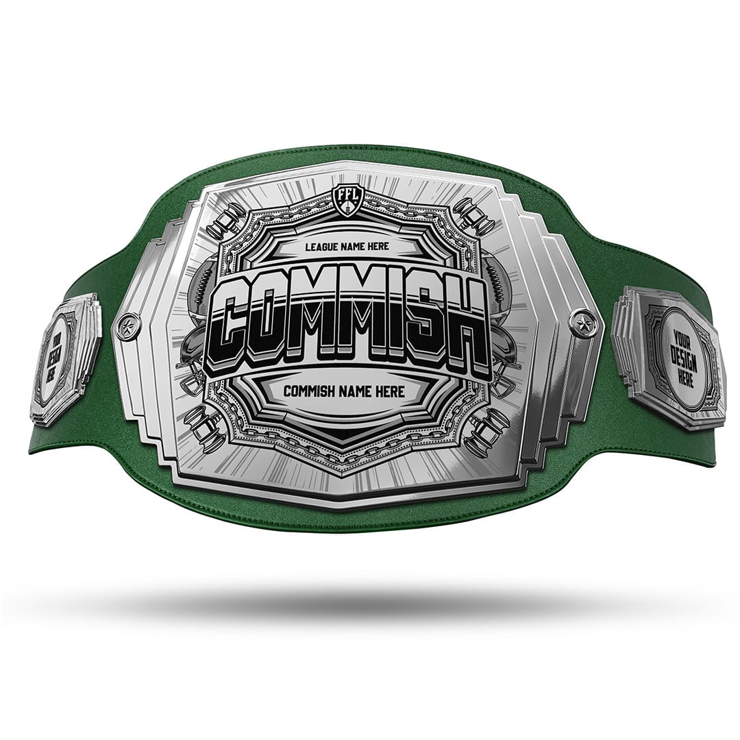 TrophySmack Commish 6lb Fantasy Football Custom Championship Belt