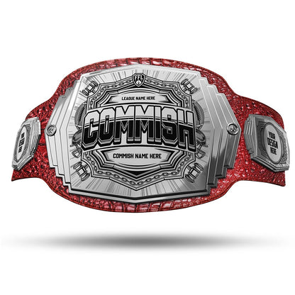 TrophySmack Commish 6lb Fantasy Football Custom Championship Belt
