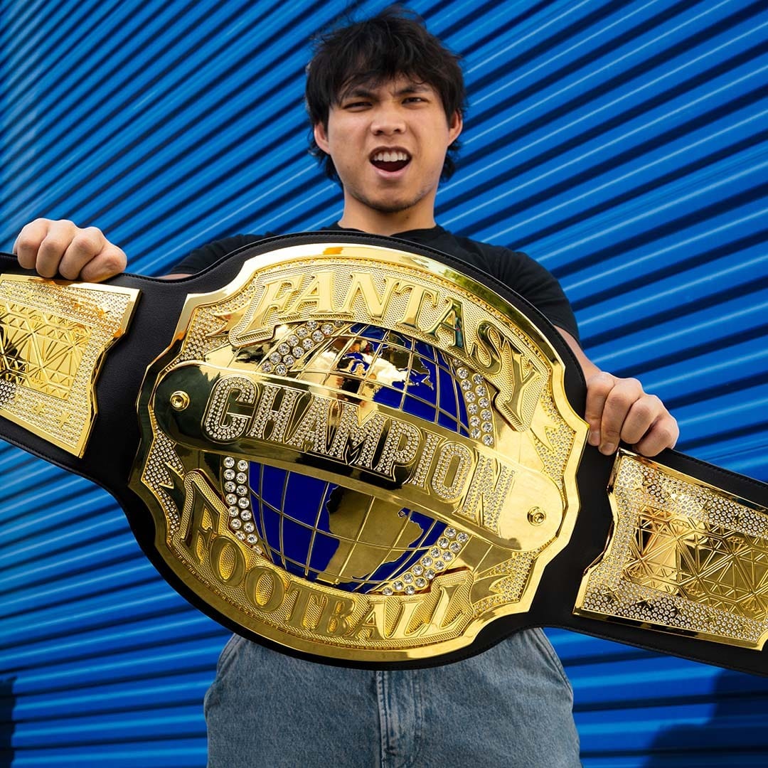 TrophySmack Fantasy Football 8lb Blinged-Out Championship Belt