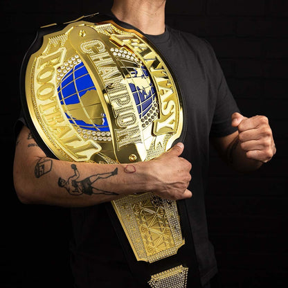 TrophySmack Fantasy Football 8lb Blinged-Out Championship Belt
