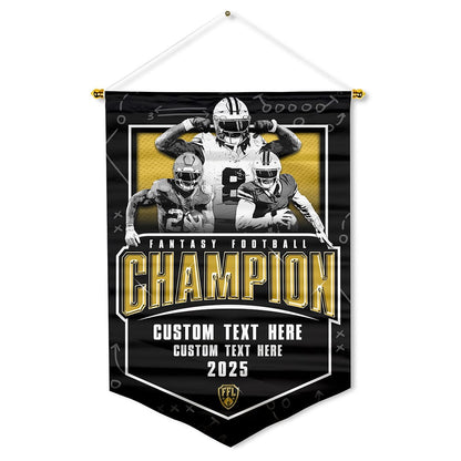 TrophySmack Fantasy Football Champion Custom Banner