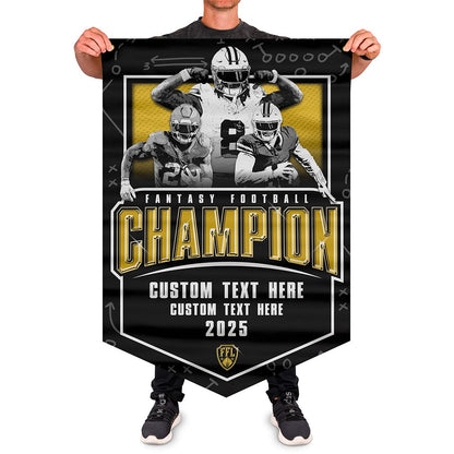 TrophySmack Fantasy Football Champion Custom Banner
