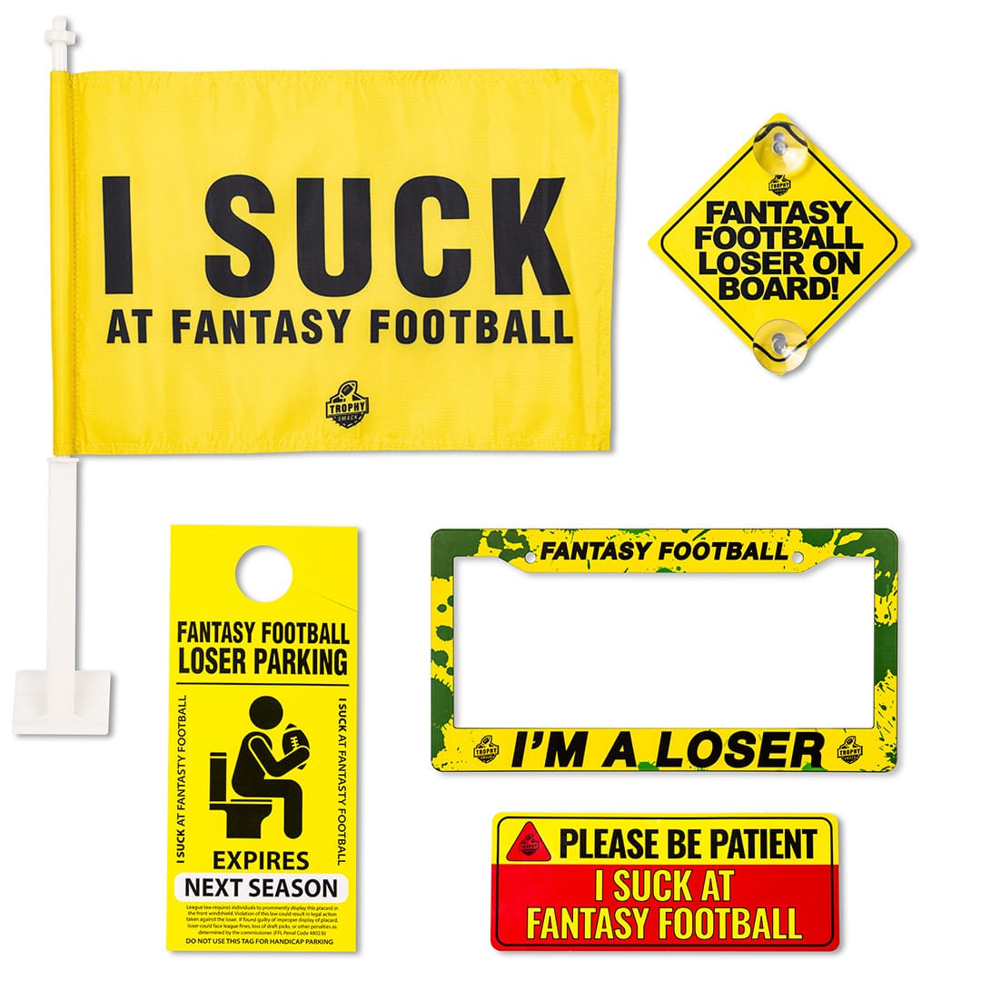 TrophySmack Fantasy Football Loser Car Bundle