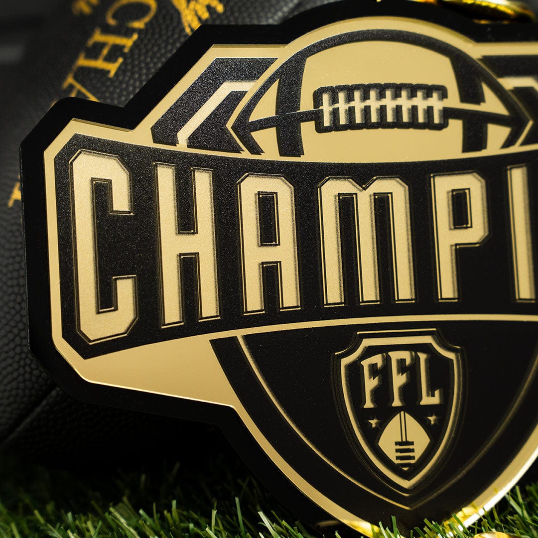 TrophySmack Fantasy Football Shield Champion Chain