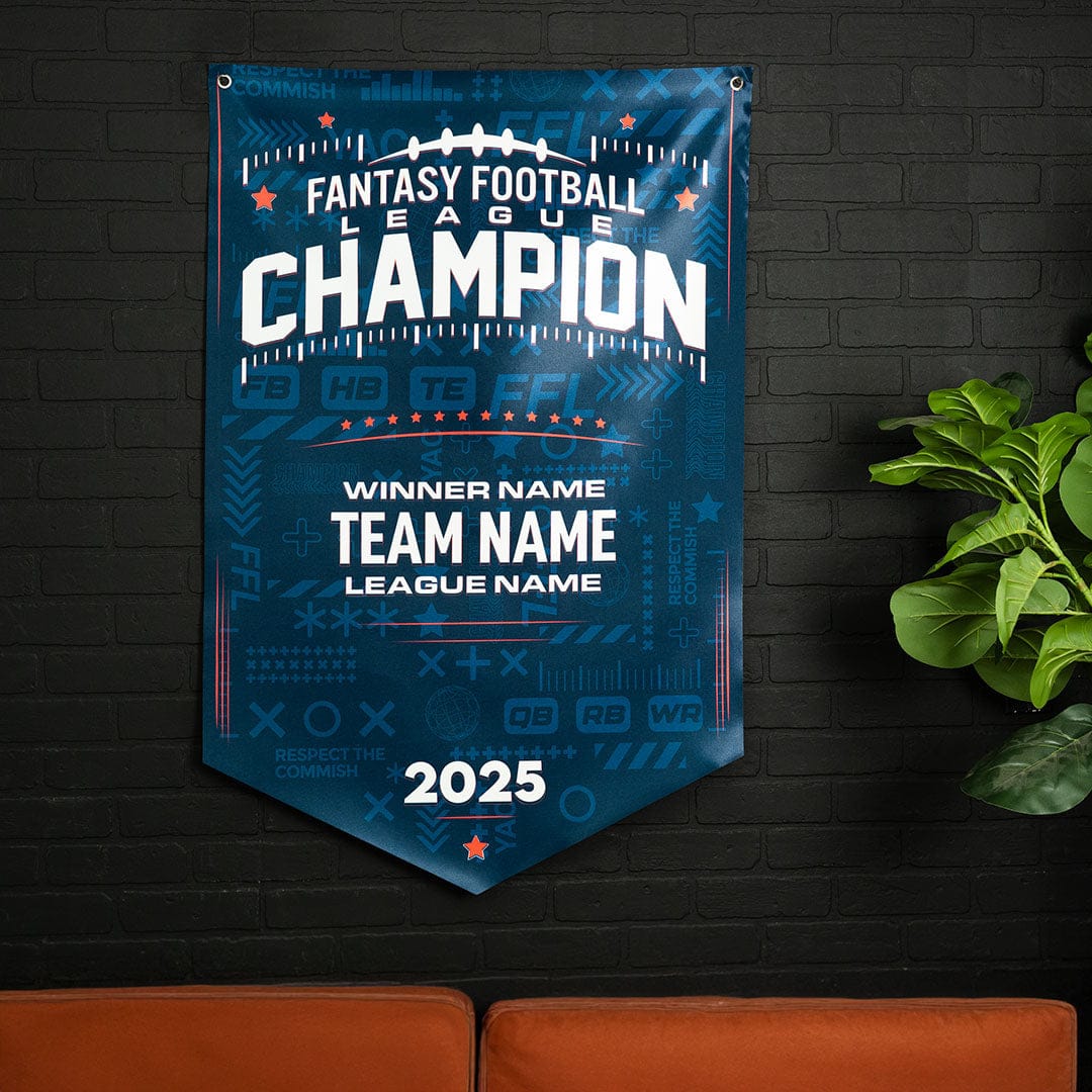 TrophySmack Fantasy Football XL Custom Banner - Modern