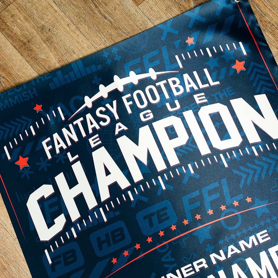 TrophySmack Fantasy Football XL Custom Banner - Modern