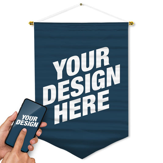 "Upload Your Own" Hanging Wall Pennant