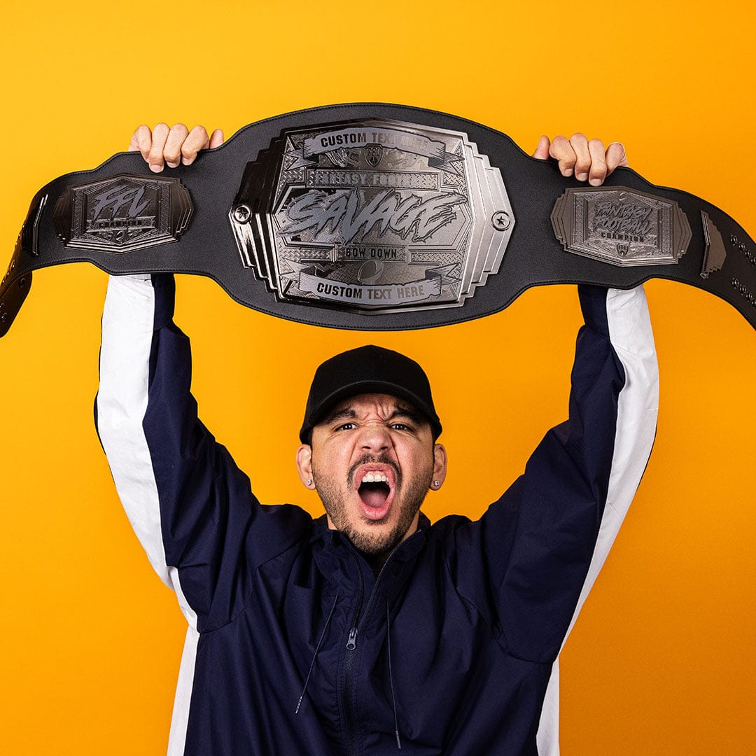 TrophySmack Savage 6lb Fantasy Football Championship Belt