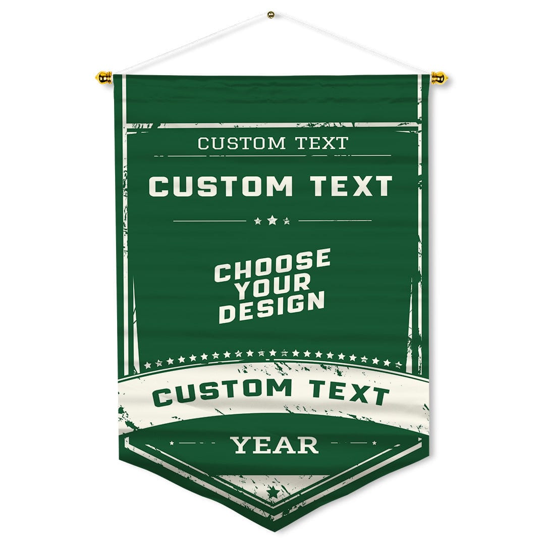 Ultimate Custom Hanging Wall Pennant – Fantasy Champs