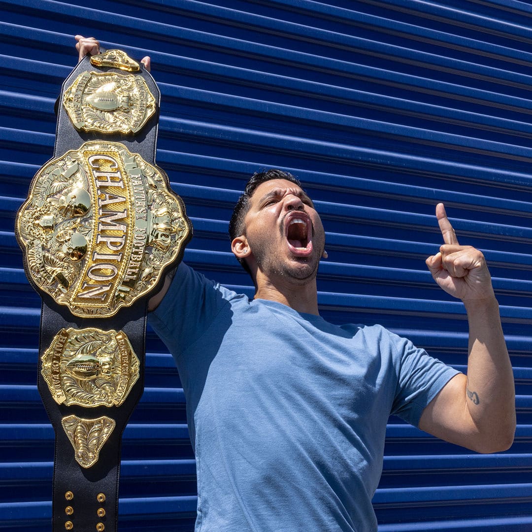 TrophySmack Undisputed 8lb Fantasy Football Championship Belt